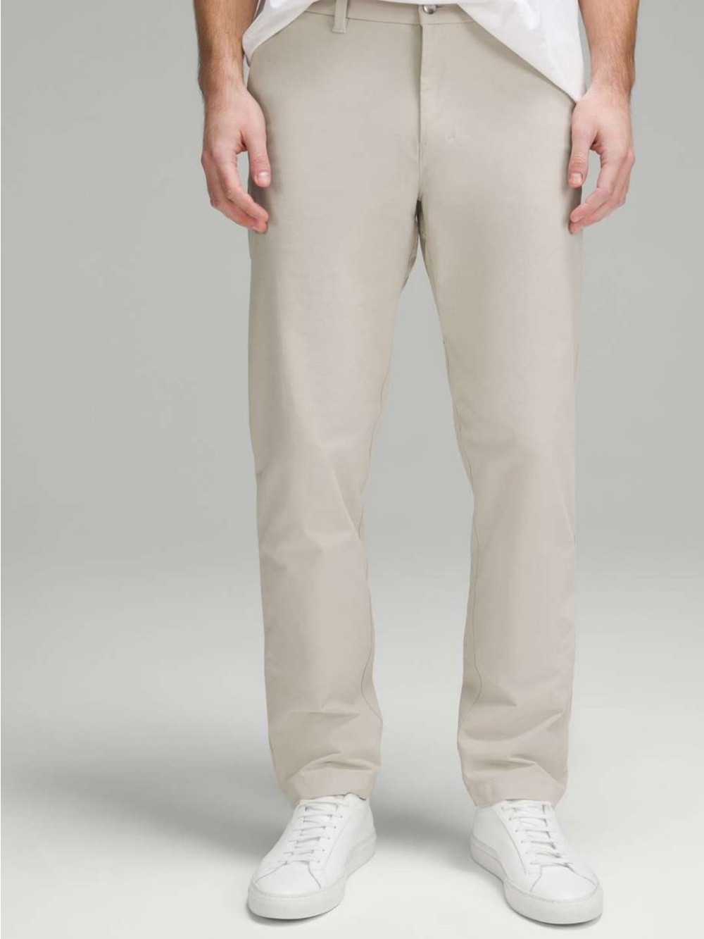 Lululemon ABC Classic-Fit Trouser 36x30"L Stretch Cotton VersaTwill Mojave Tan
